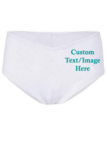 Customize This Cheeky Cotton Comfort Boyshort Undies