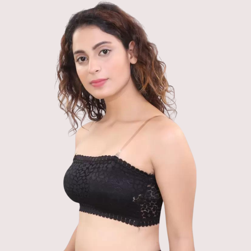 Seamless and Wirefree Tube Bra with Supreme Stretch
