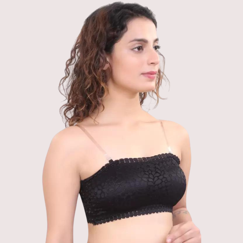 Seamless and Wirefree Tube Bra with Supreme Stretch