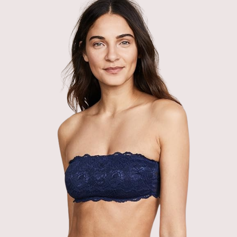 Sexy Tube Bandeau Bra Top in Striking Cobalt, NikkiandNaomi