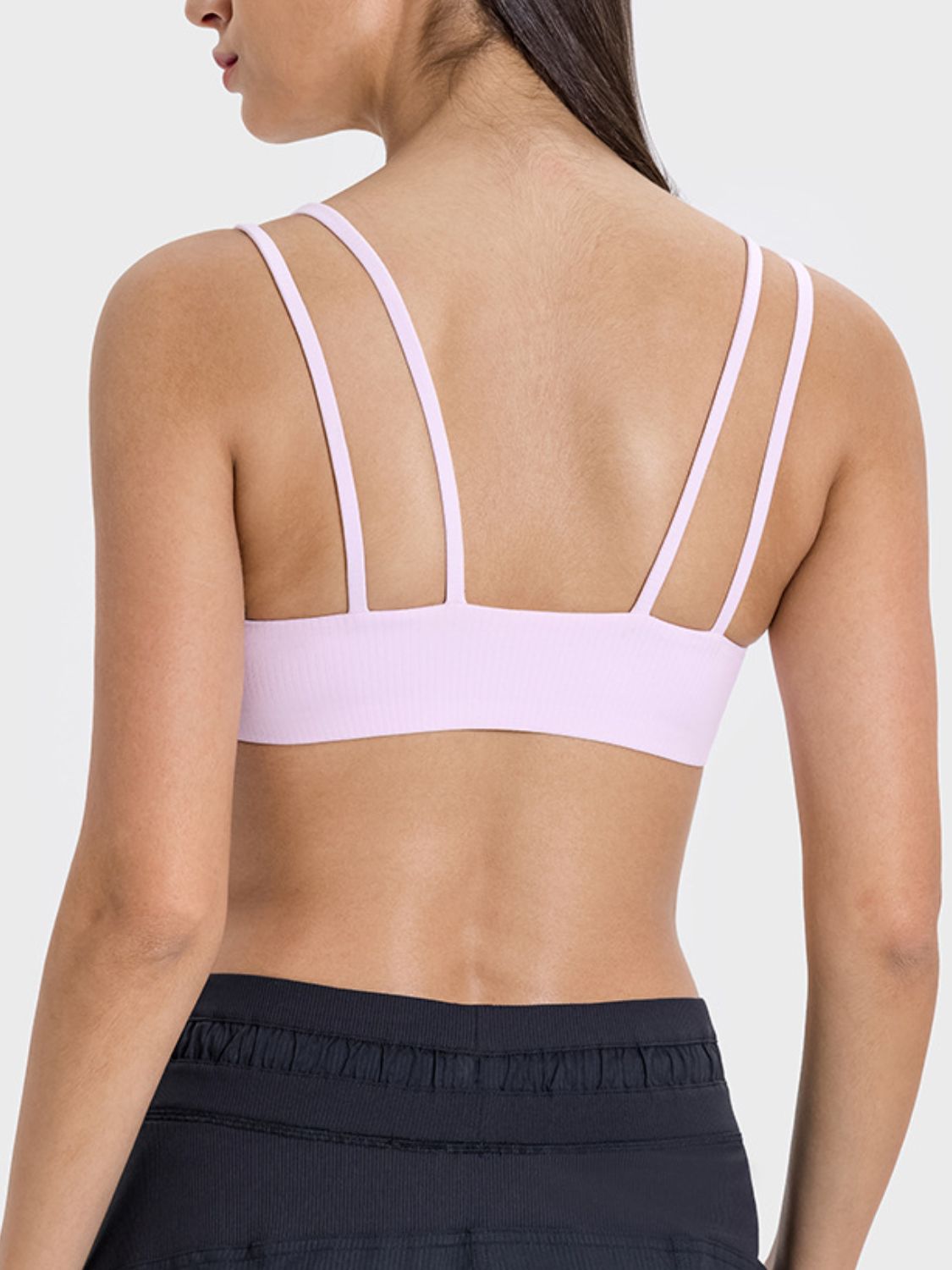 Millennia Scoop Neck Double Strap Active Cami, NikkiandNaomi