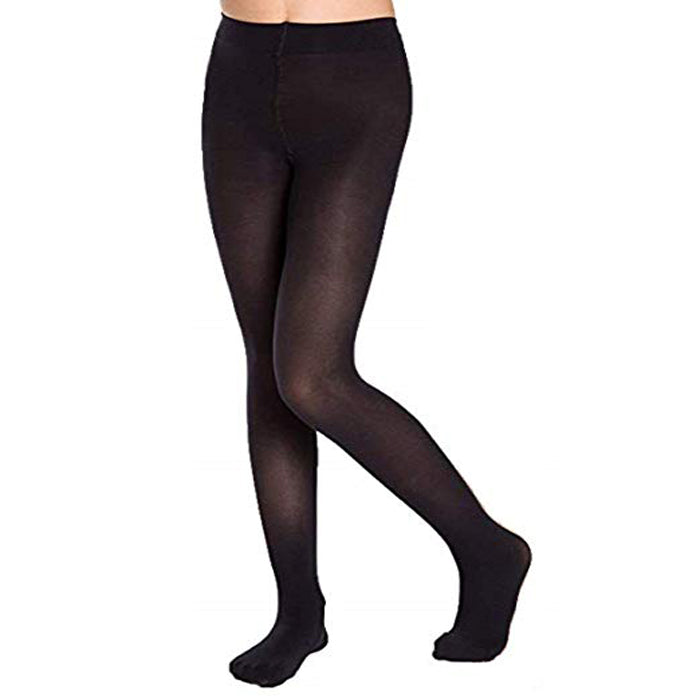 White black pantyhose soft seam women tights (Pack of 2)