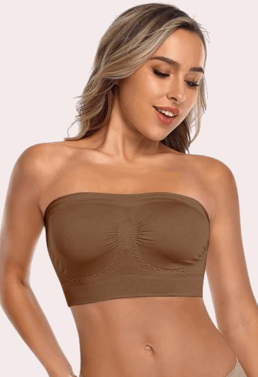 2-Pack of Non-Padded Strapless Tube Bras